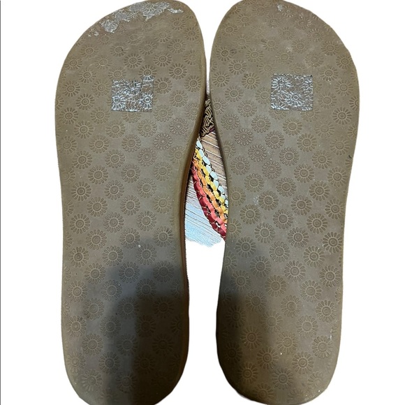 Bobs By Skechers Plush Foam Flip Flops Size 10 - Picture 2 of 3